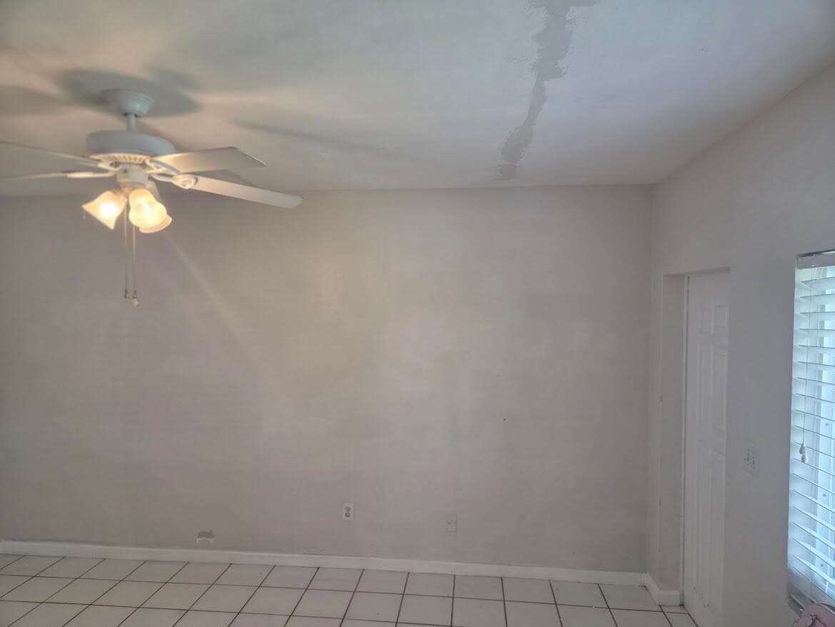 Dining Living area and front door