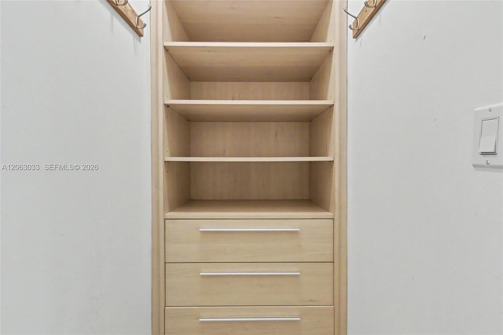 Hallway closet