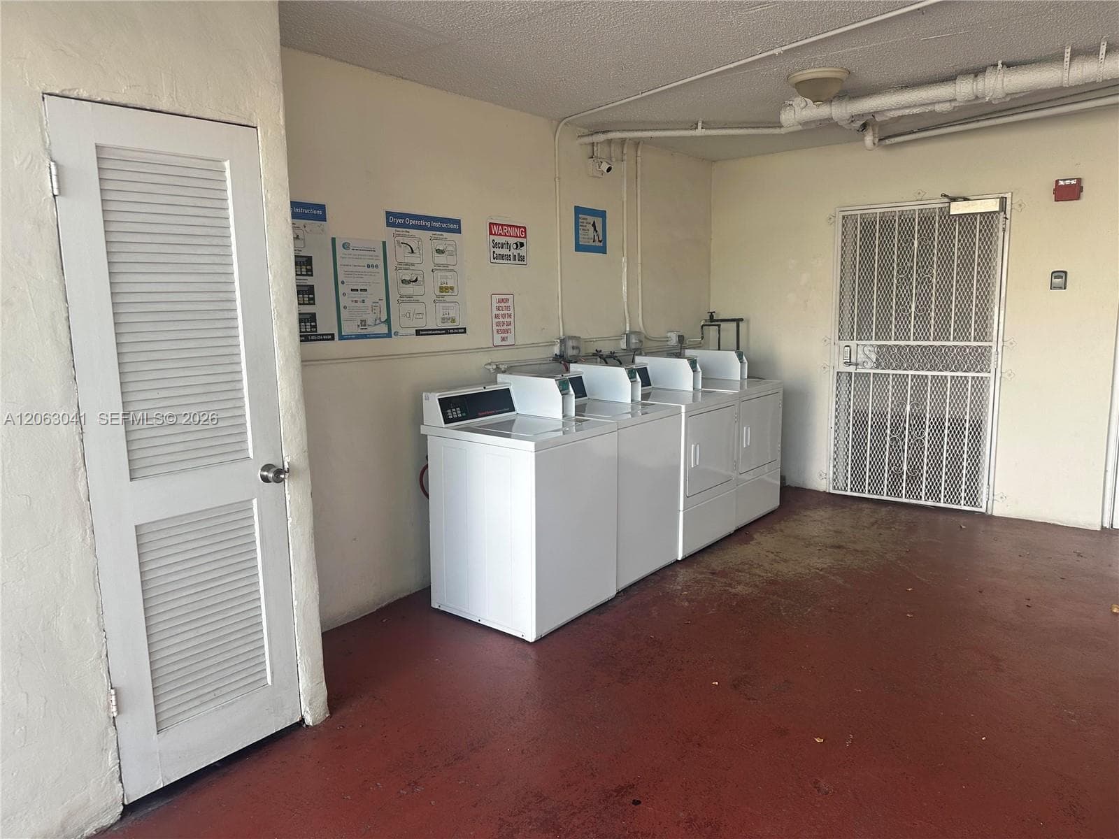 Inside Building/covered Laundry