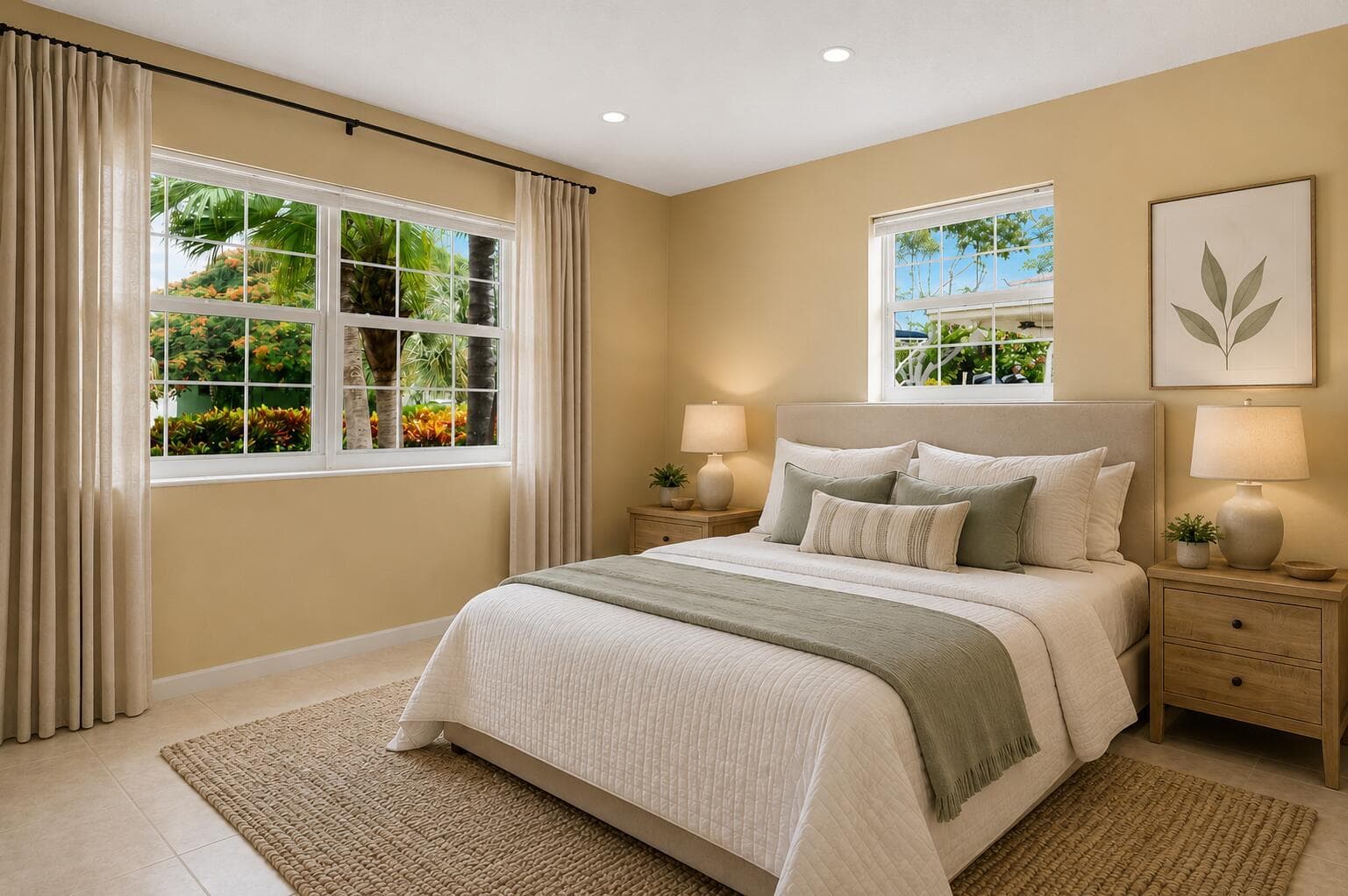 Third Bedroom Staged