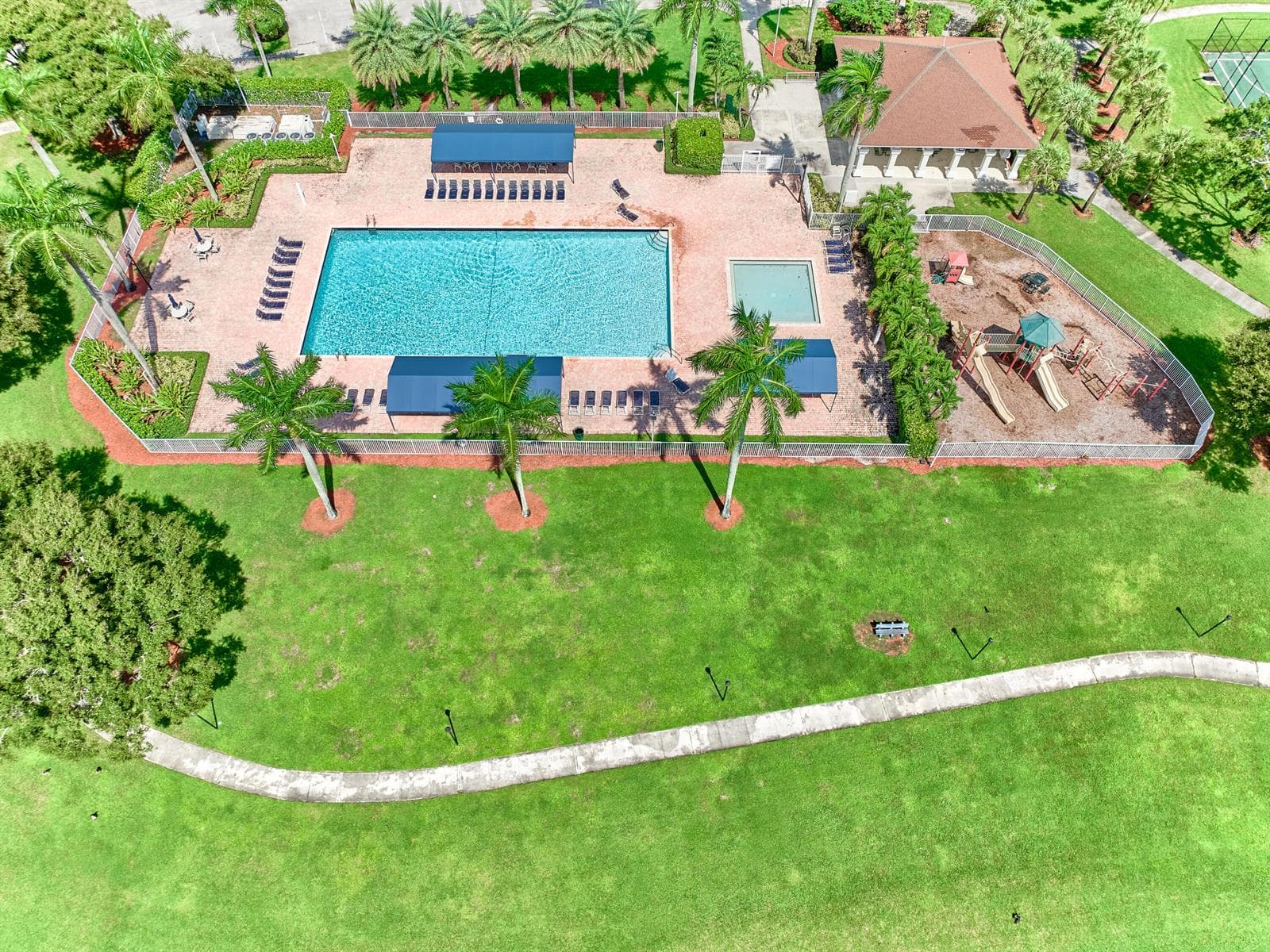 Clubhouse and neighborhood