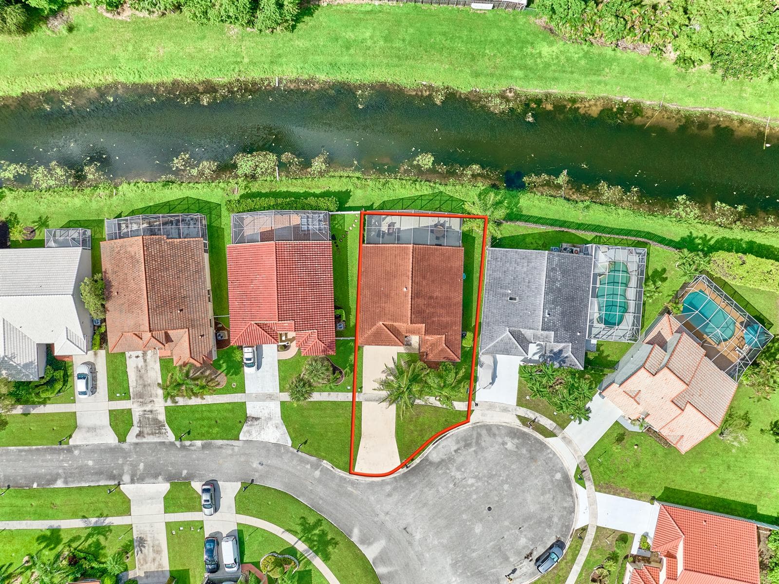 canal view drone