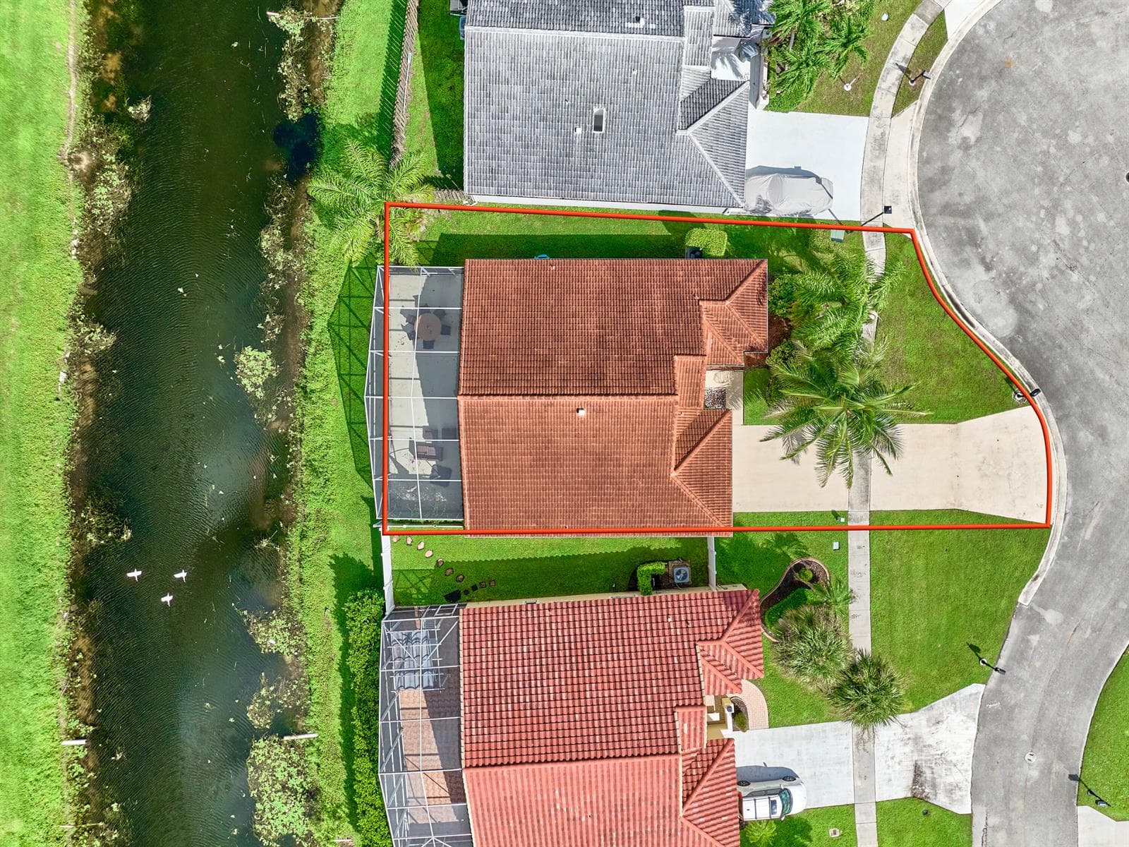 canal view drone