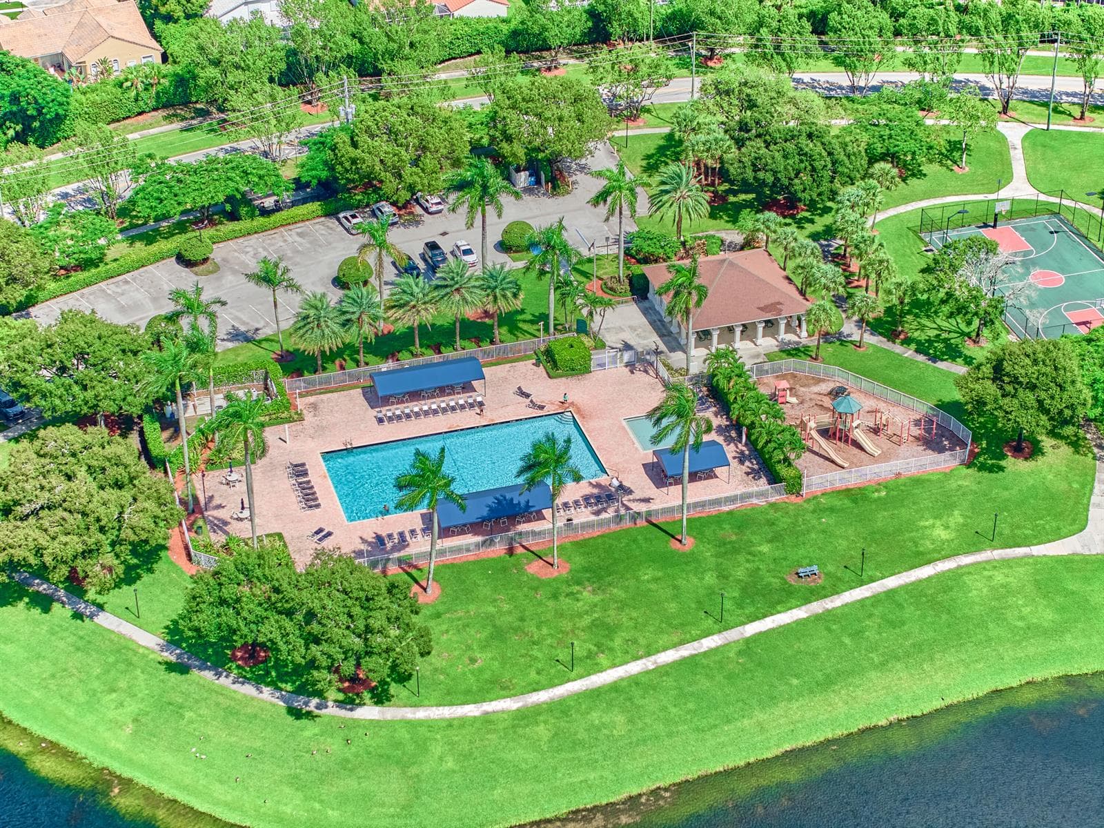 Clubhouse pool