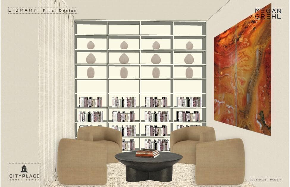 CPST 2025 Library Refresh Design - Lobby