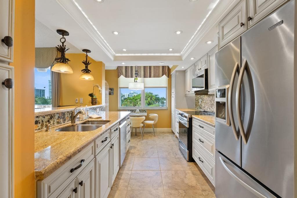 bright kitchen