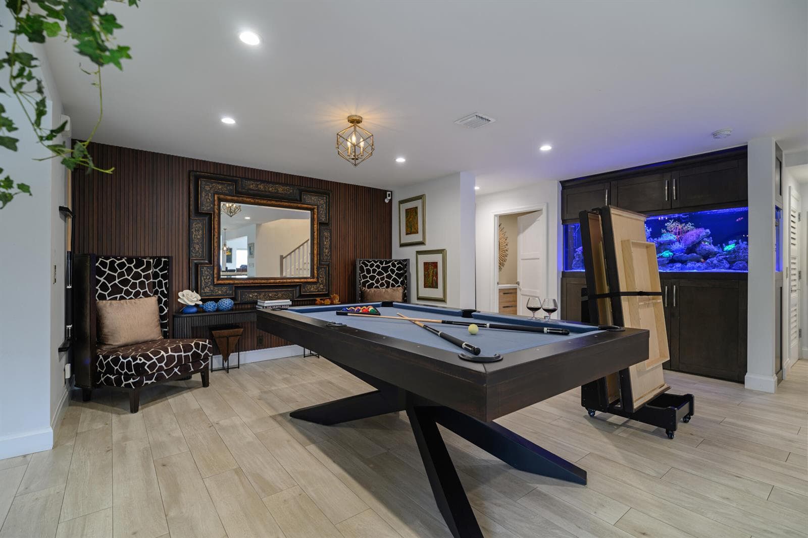 Dining table converts to a Pool Table