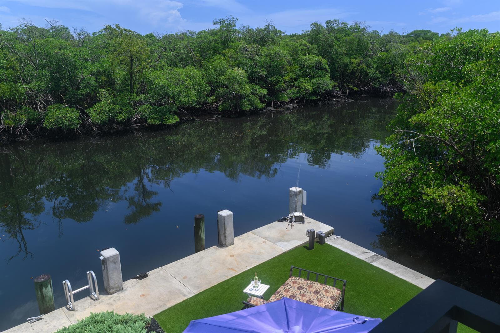 60 foot private dock