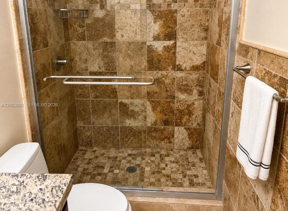 SECOND BATHROOM WITH WALK-IN SHOWER