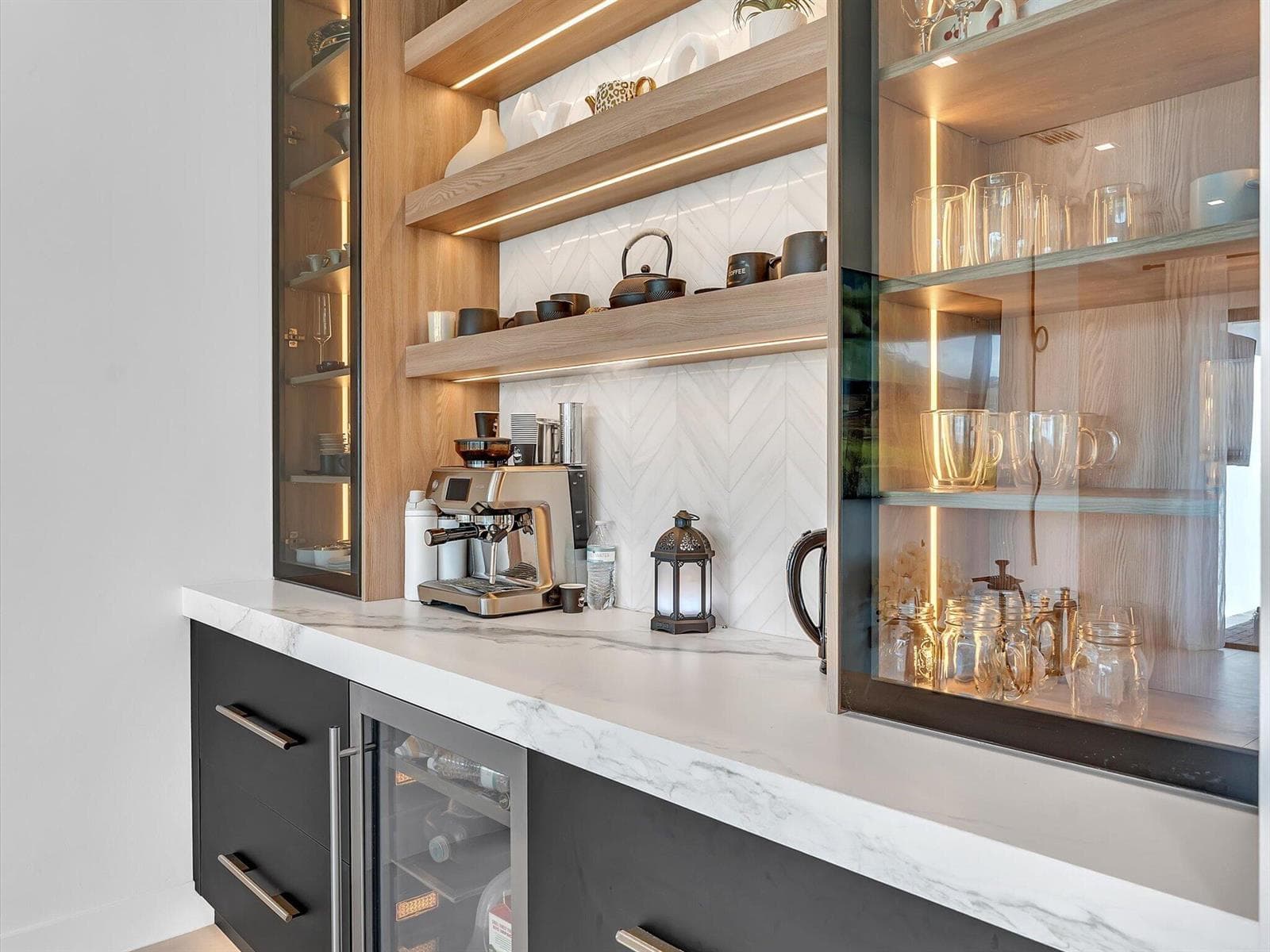 family room dry bar