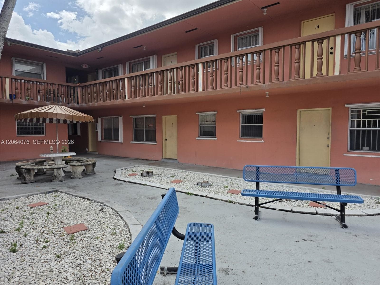 outdoor courtyard