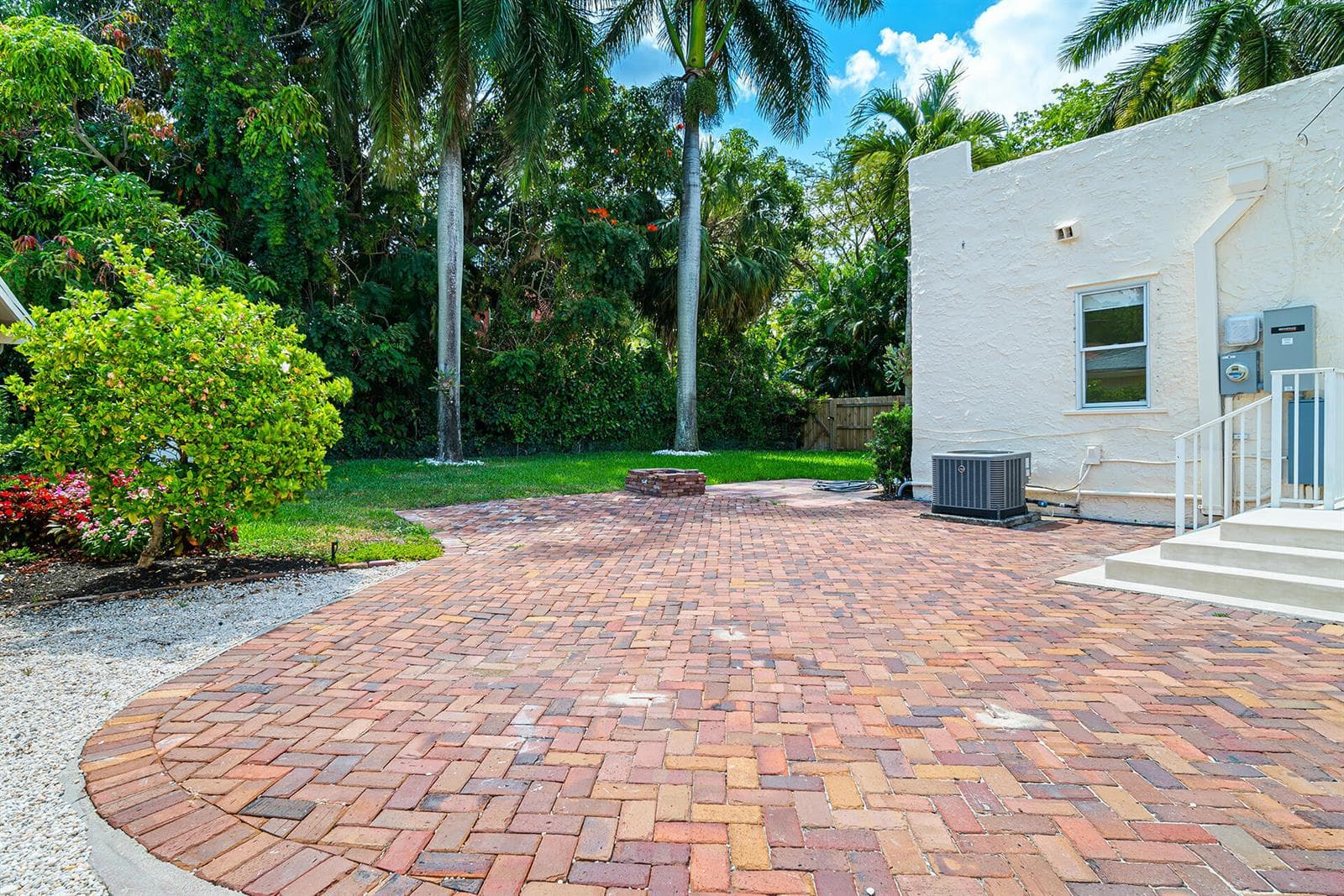 Patio and Yard
