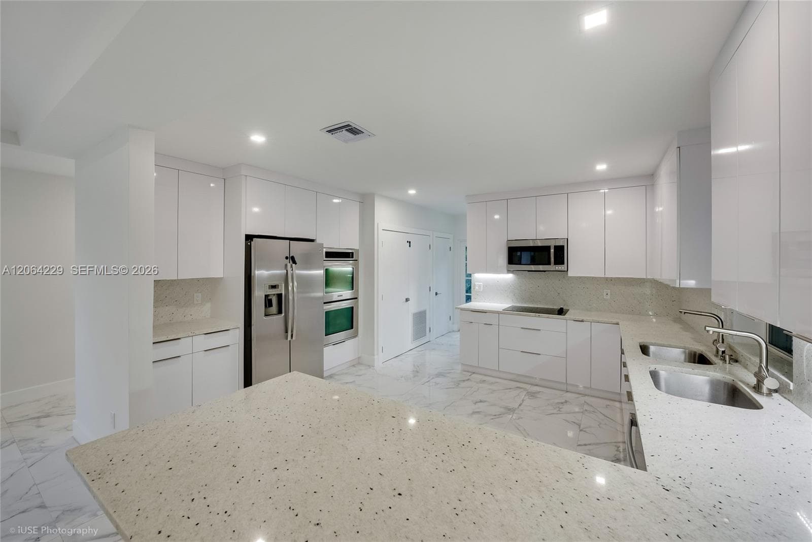 Large open kitchen