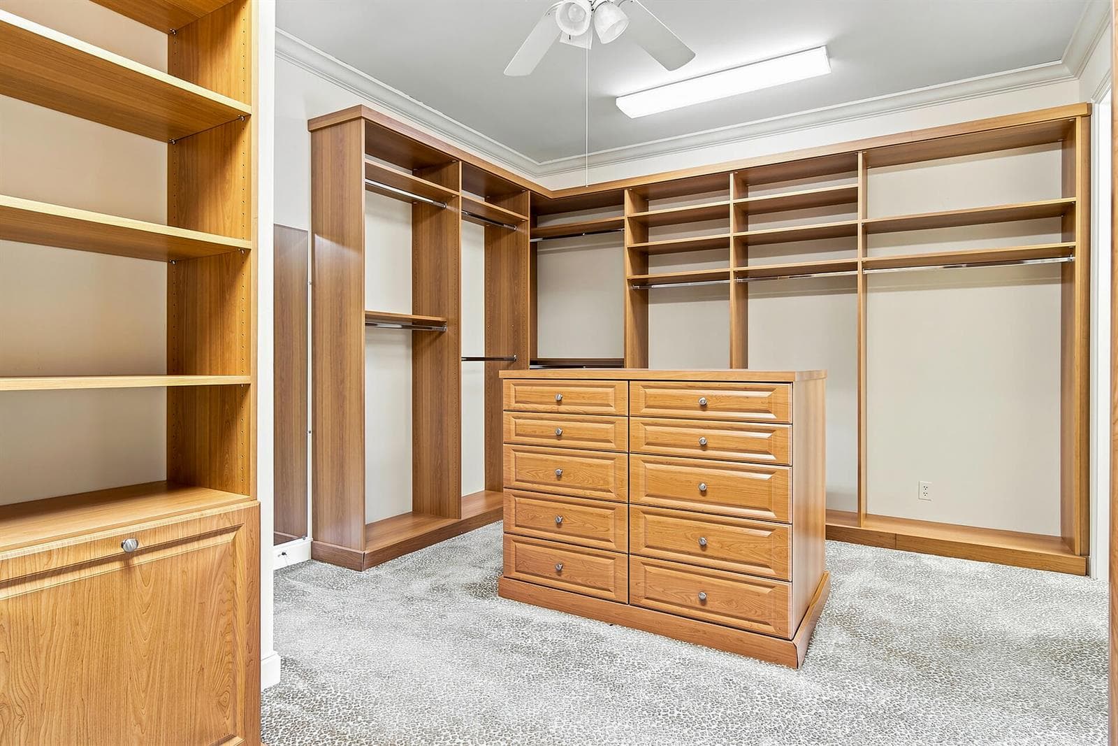 Abundant Closet Space
