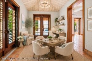 Library - virtually staged