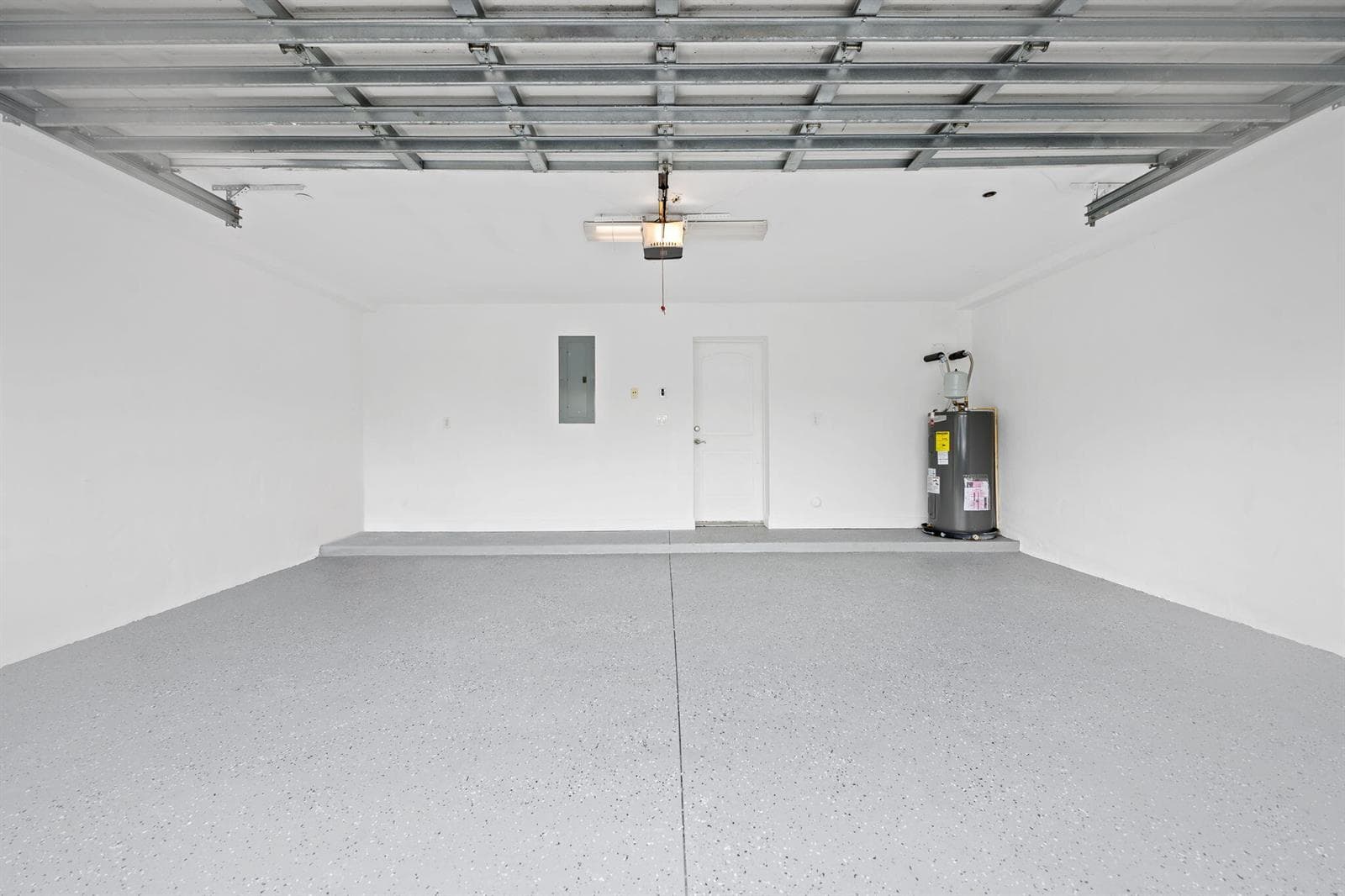 Freshly Painted 2-car Garage