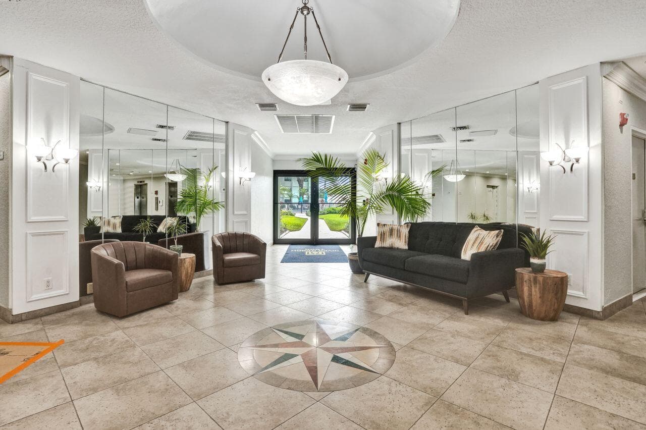 Building Lobby/ Entrance to pool