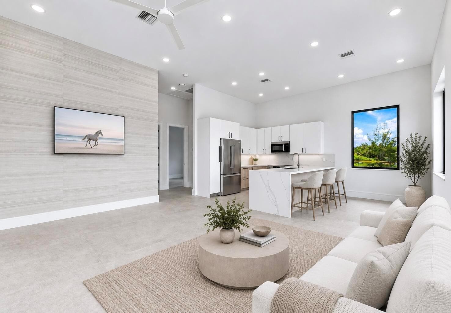 Virtually Staged Guest house