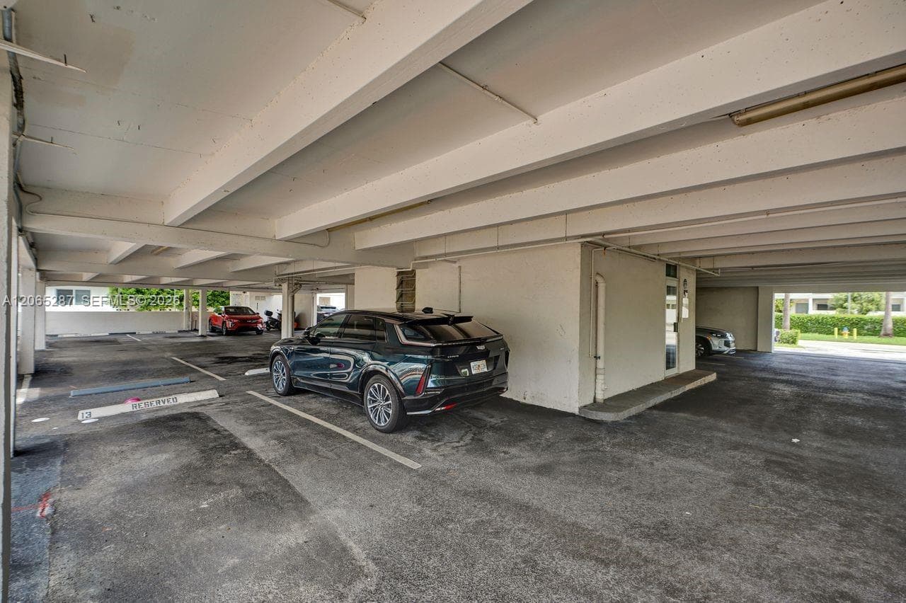 Assigned parking space 13