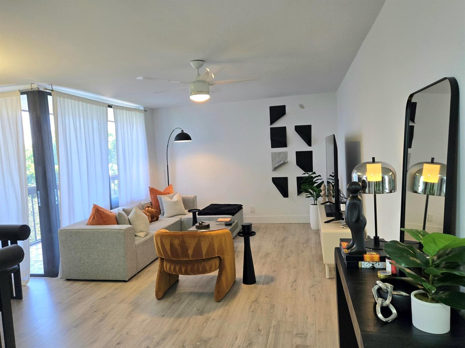 egret - living room