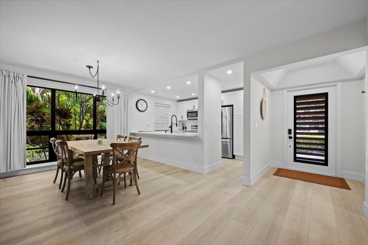 Separate Dining Area