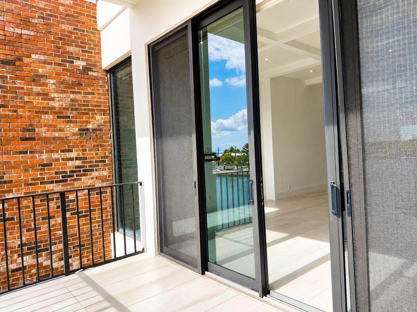 Balcony access from the living room