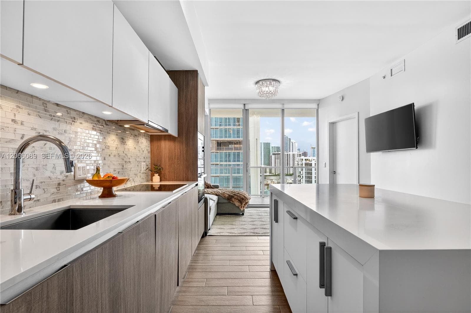 Kitchen equipped with Miele Appliances