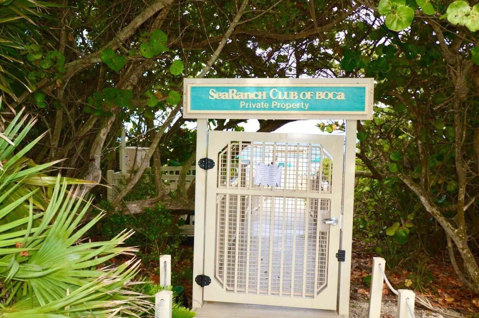 ATTENDED PRIVATE BEACH