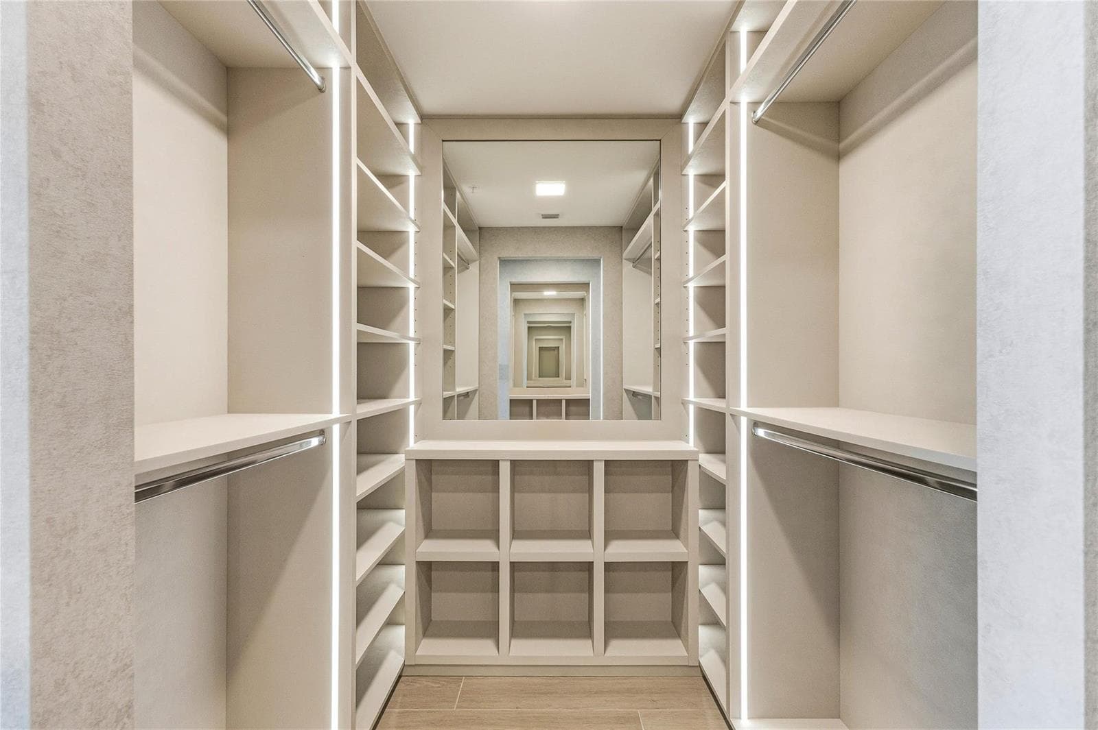 Two Primary Walk-In Closets