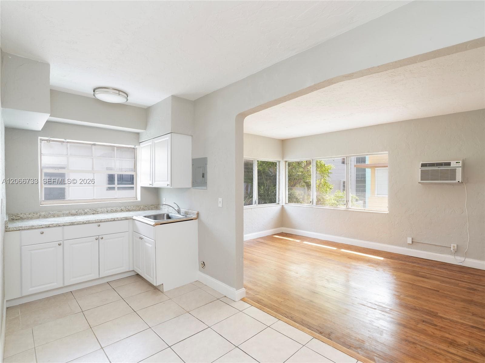 Photos taken before appliances were installed.