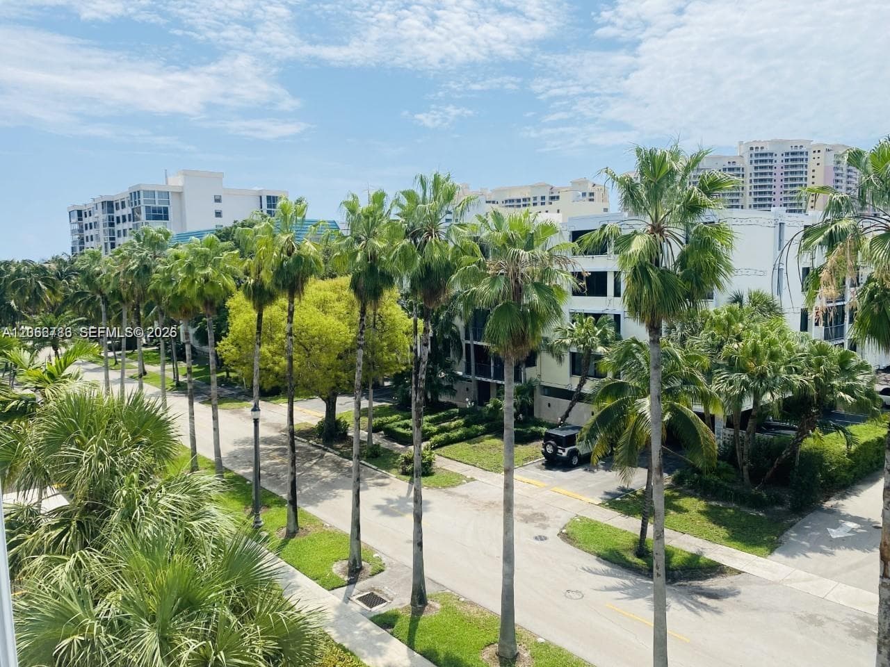 View from living room