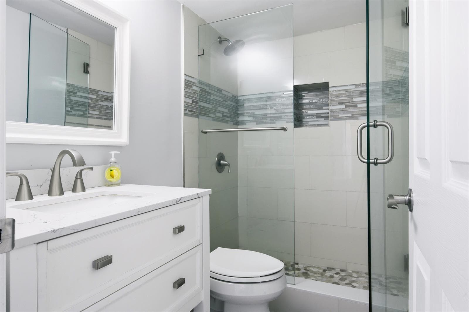 Guest Bath with incredible finishes
