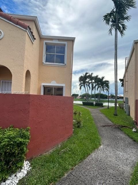 Side of unit