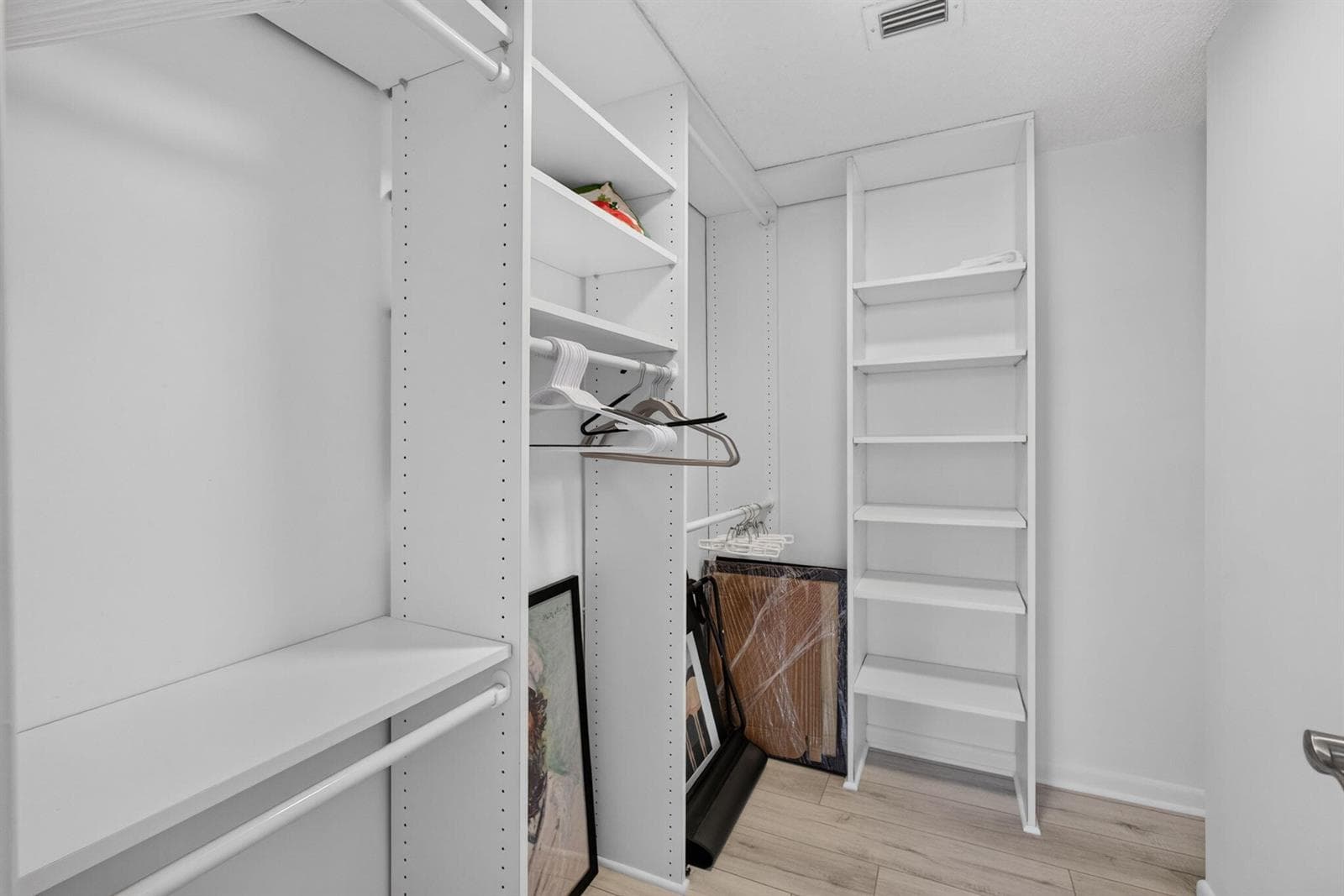 Primary Walk In Closet