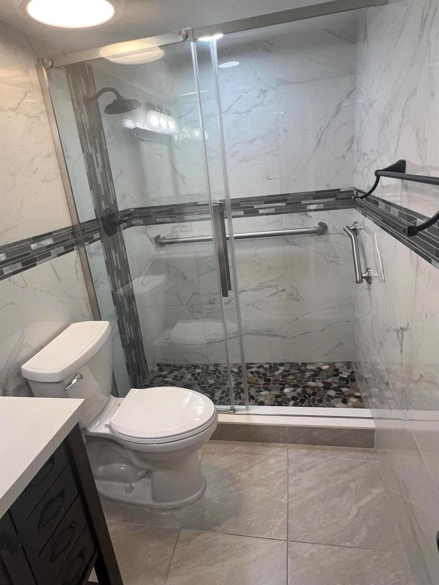 UPDATED SHOWER