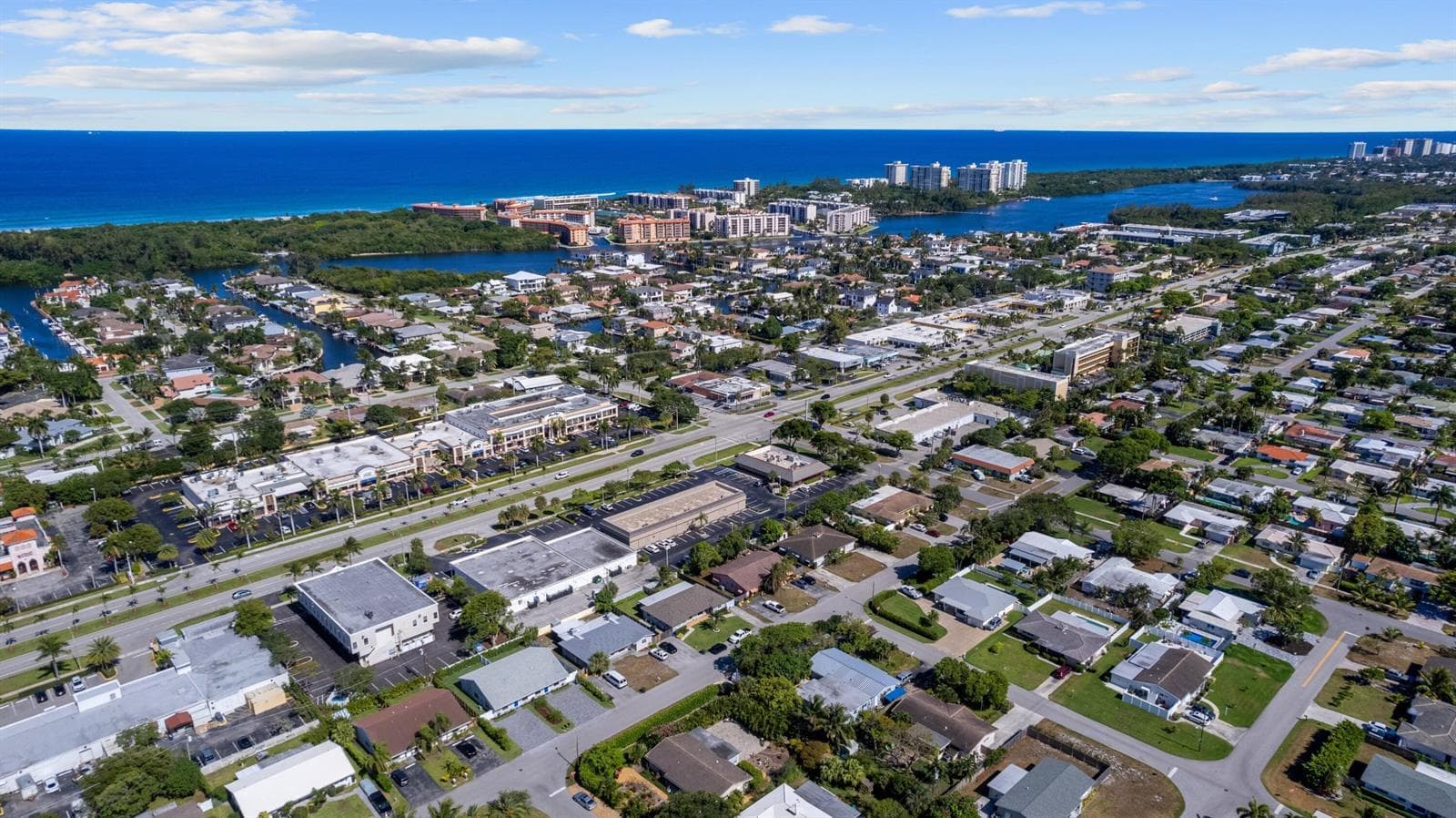 Aerial Ocean View