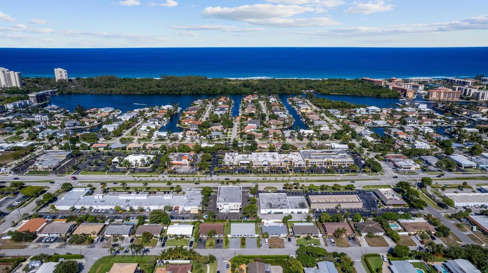 Aerial Ocean View