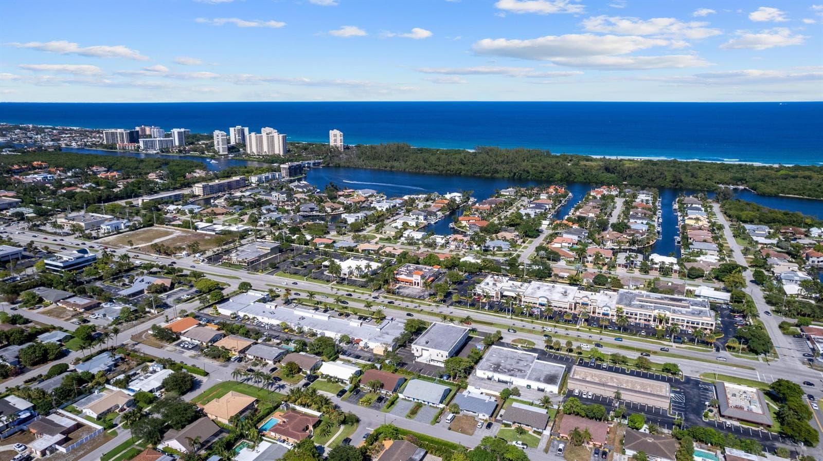 Aerial Ocean View