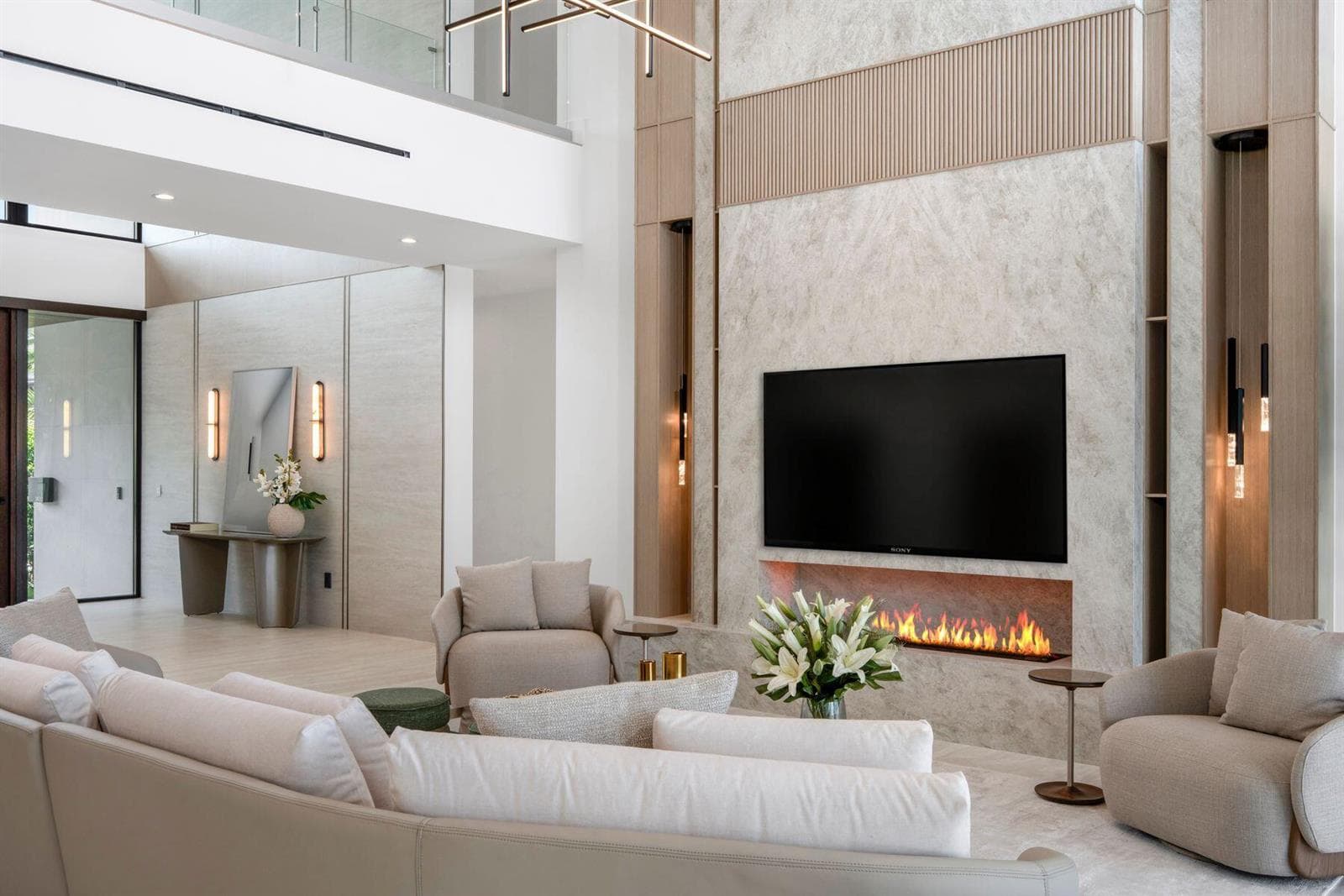 Natural Stone, Italian Wood & Metal