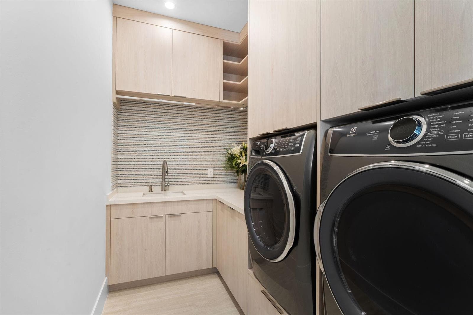 1st floor Custom-Designed Laundry Room