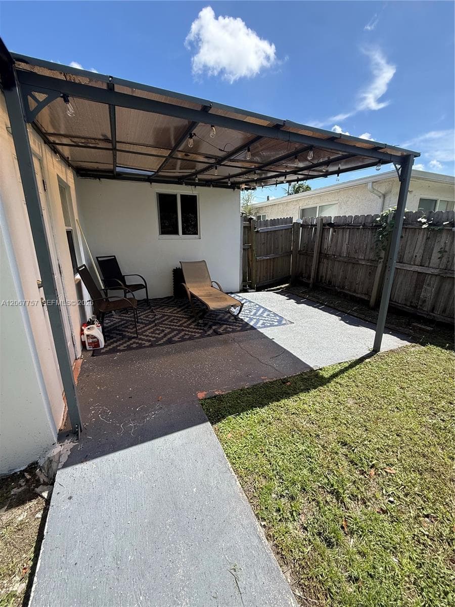 Backyard Patio