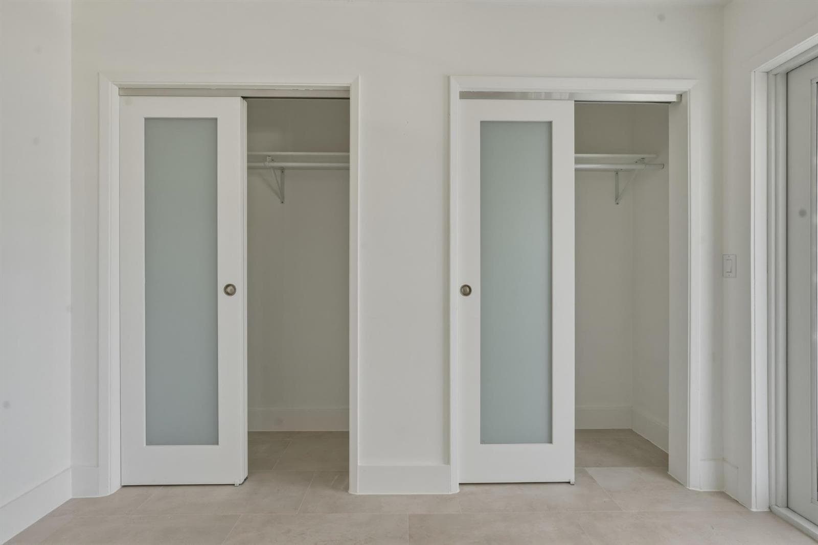 Bedroom closets