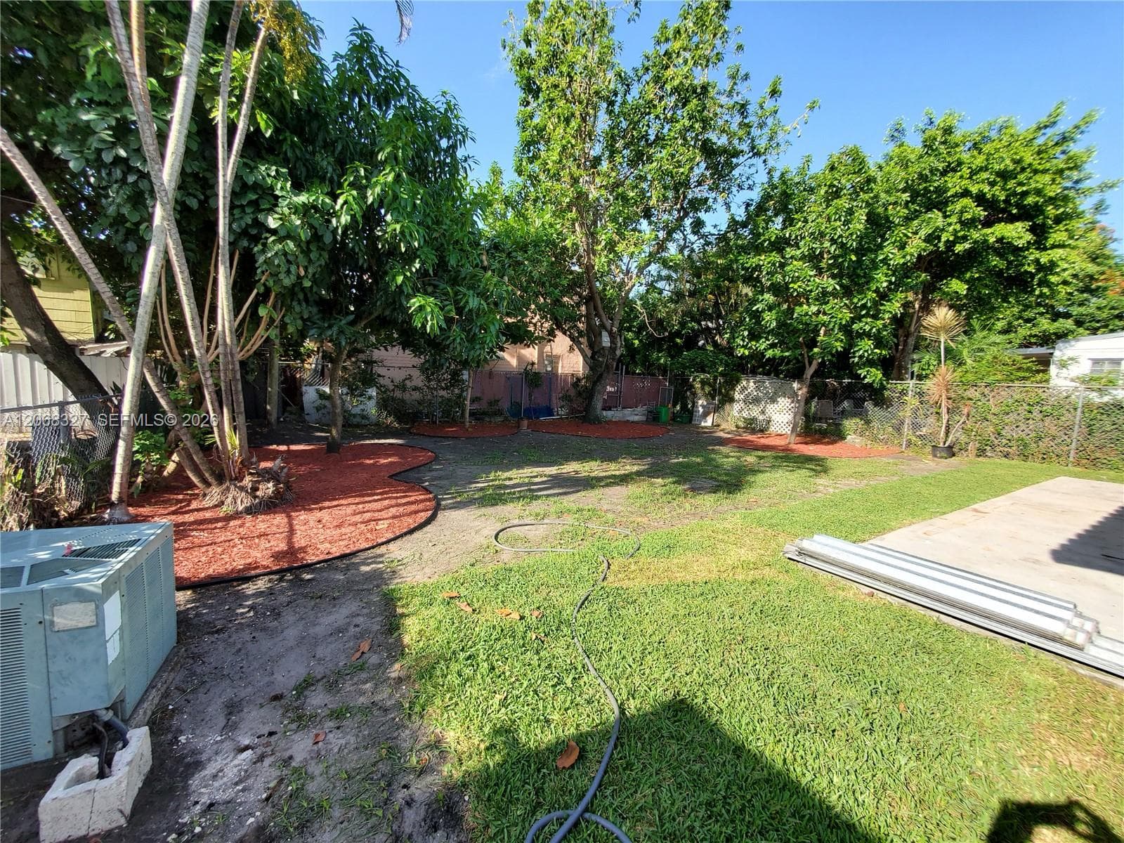 Back side Patio.