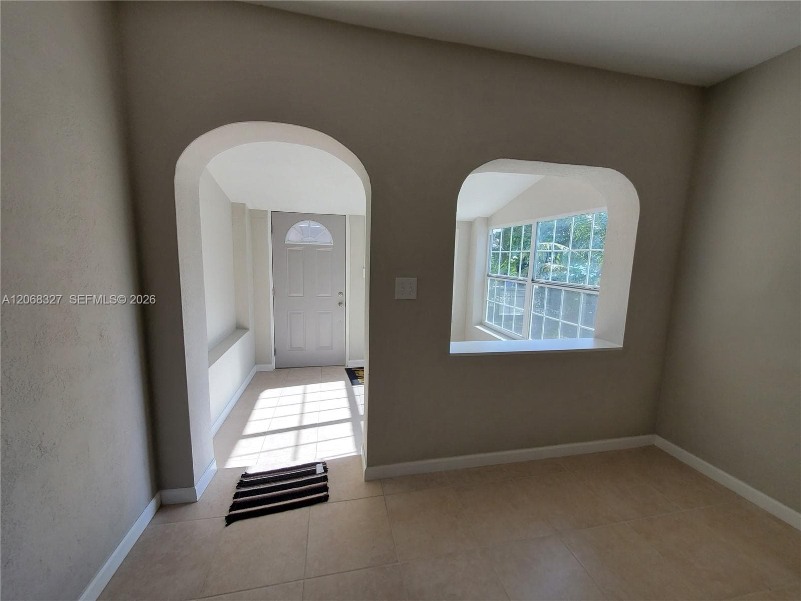 Main Entrance - Porch covered.