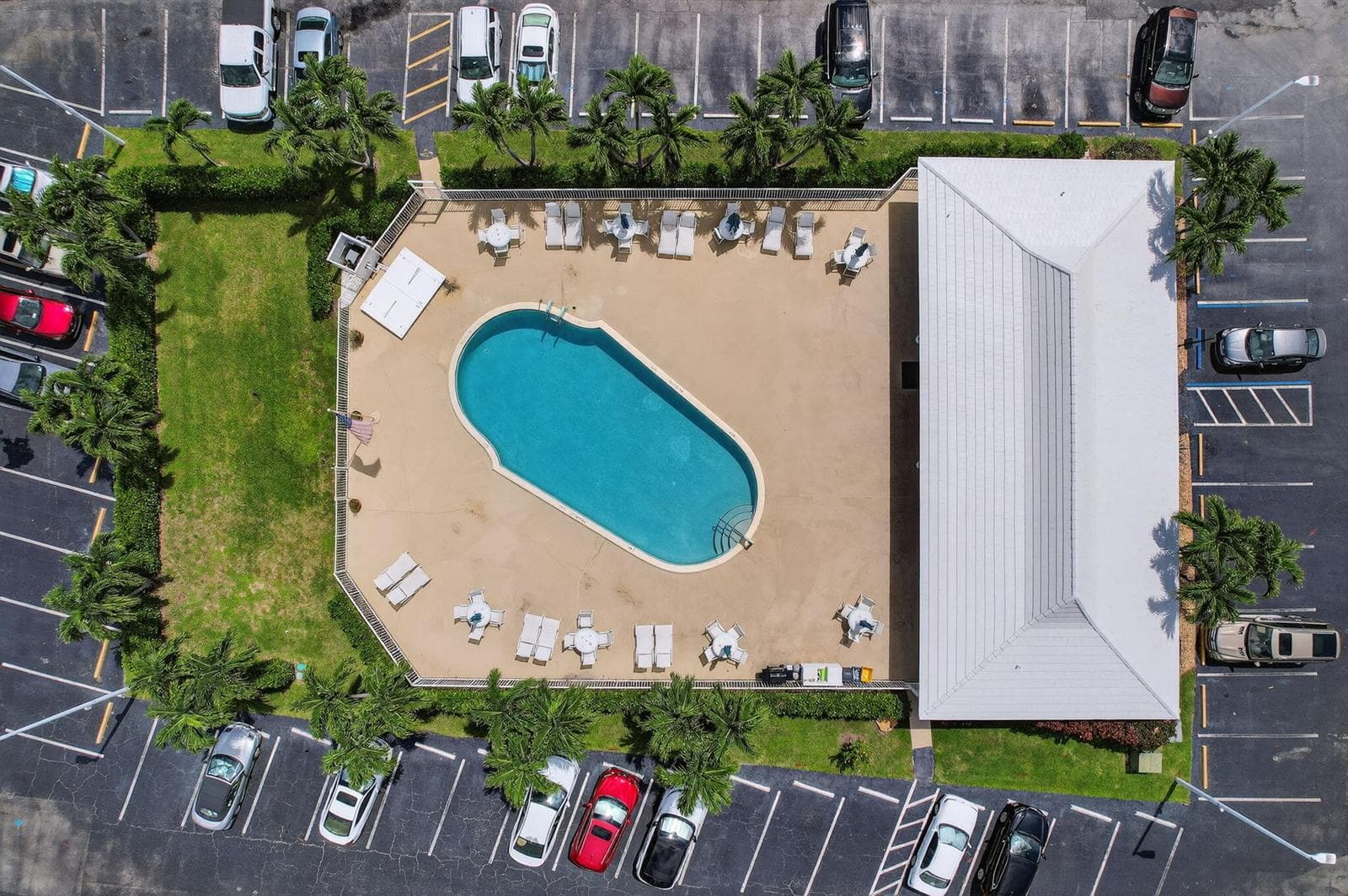 pool aerial
