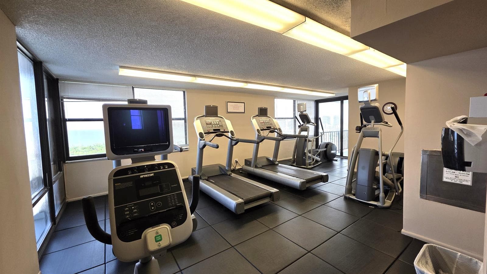 exercise area