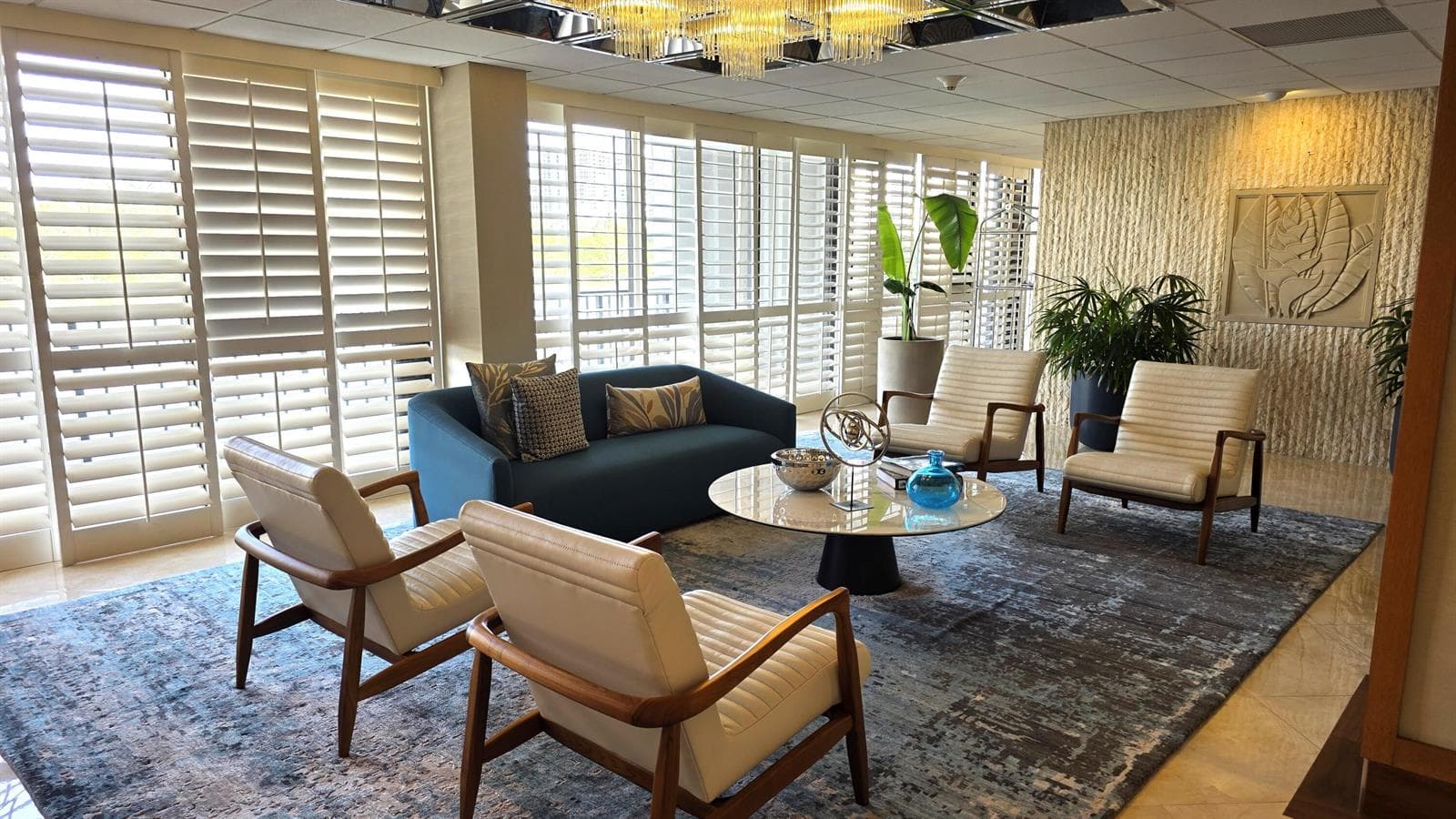 lobby area