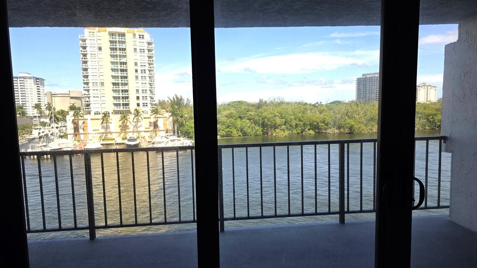 view from living room