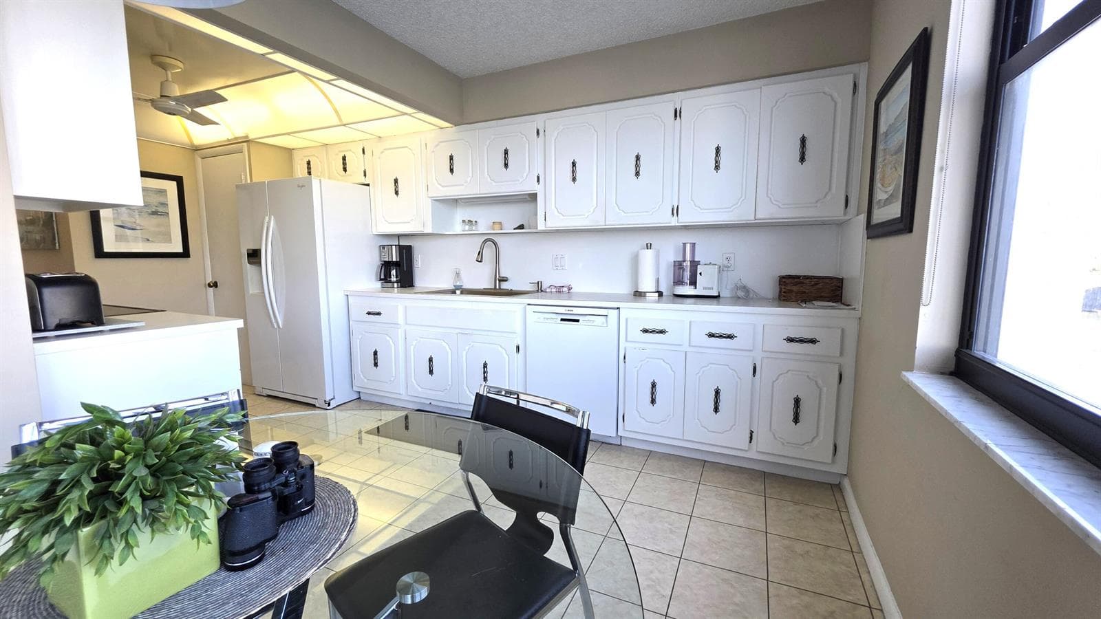 kitchen reverse view