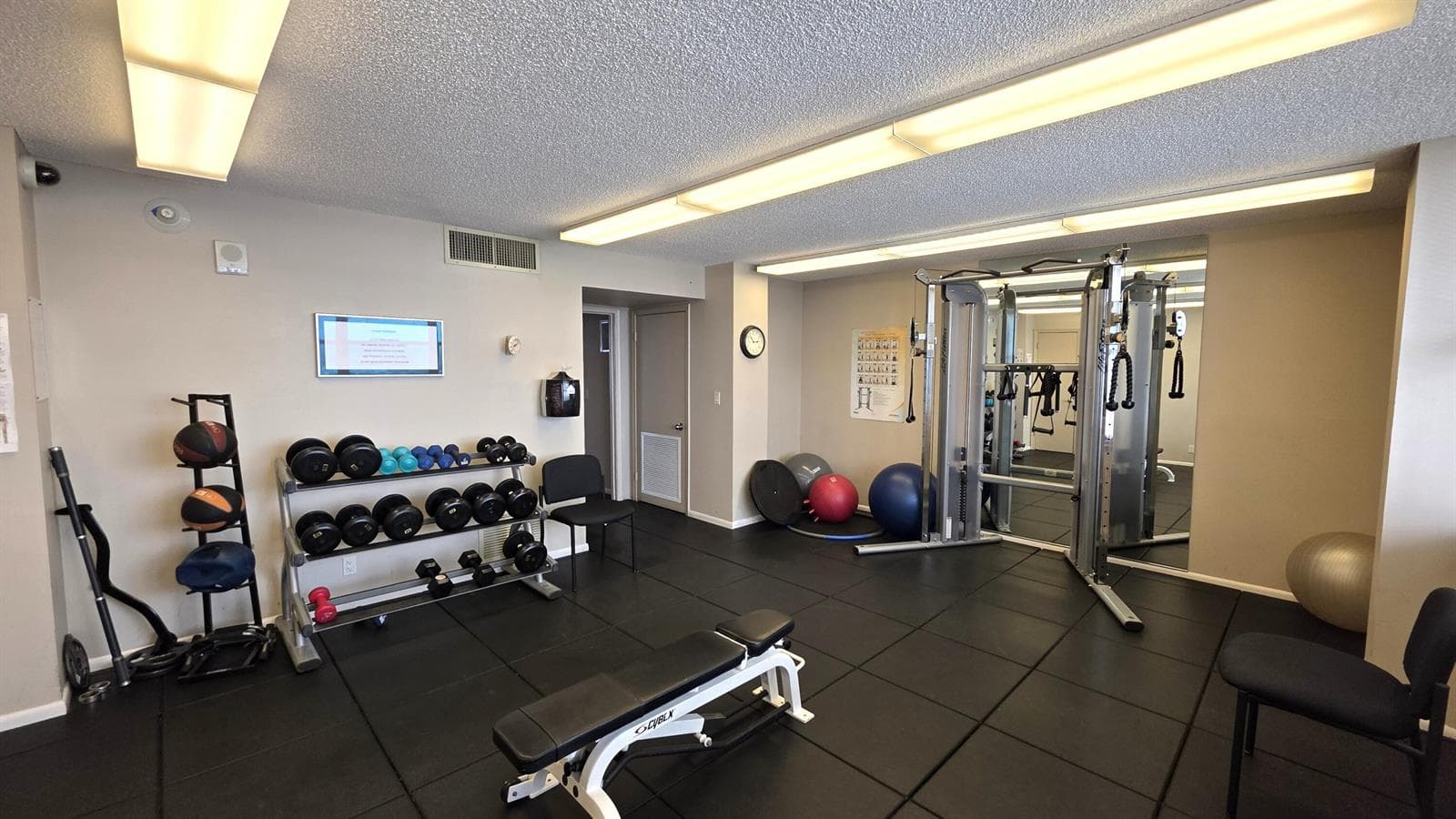 exercise area